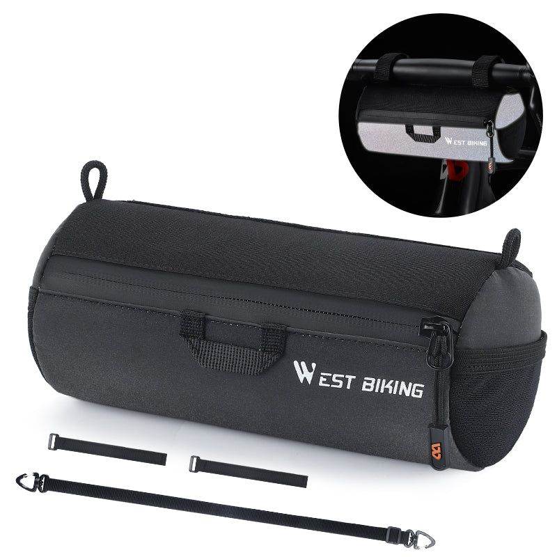 WEST BIKING YP0707361 Reflective 1L Mountain Bike Handlebar Bag with Shoulder Strap WEST BIKING YP0707361 Reflective 1L Mountain Bike Handlebar Bag with Shoulder Strap